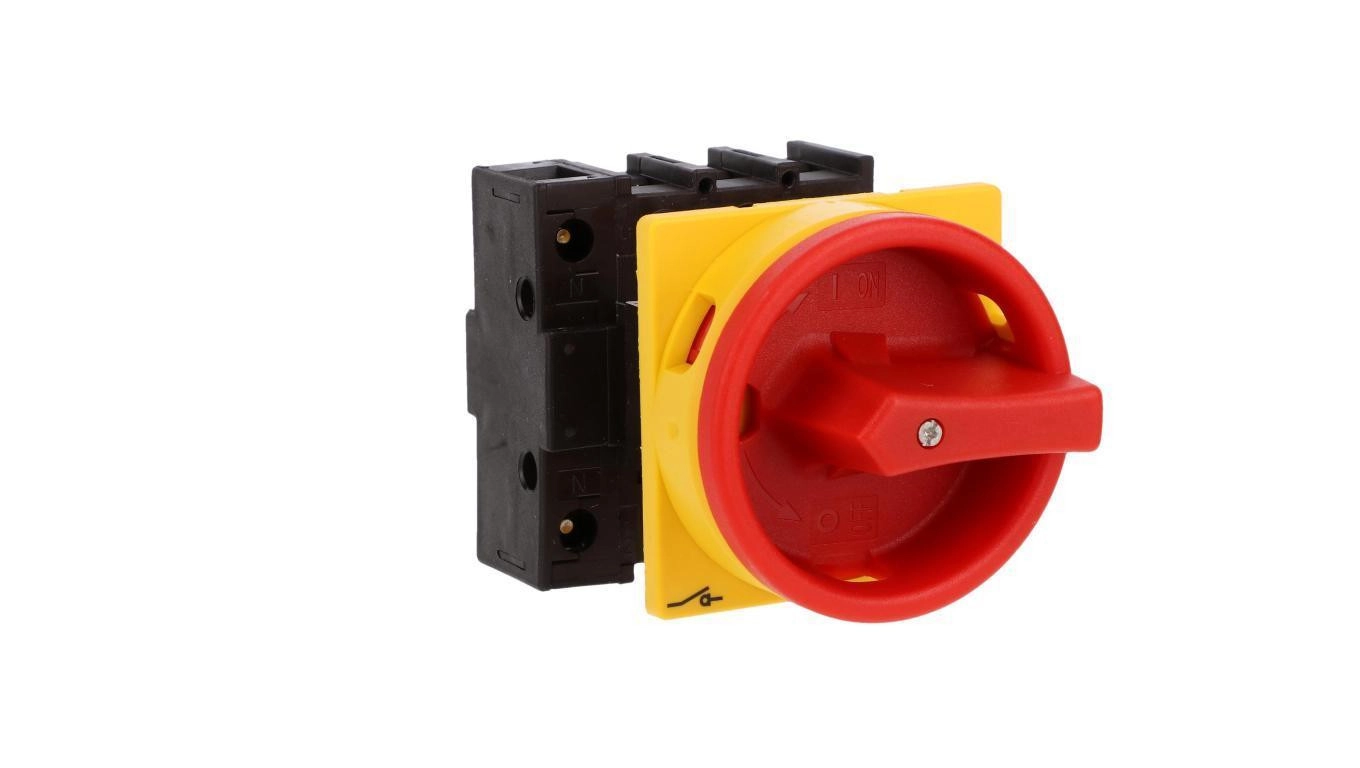 40A 3P+N red-yellow spreader with lock