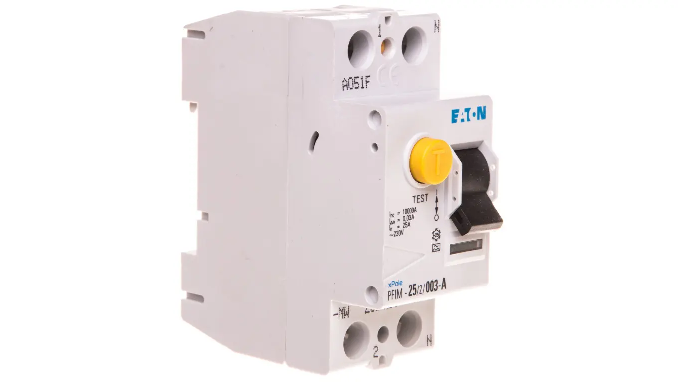 Differential switch 2P 25A 0 03A
