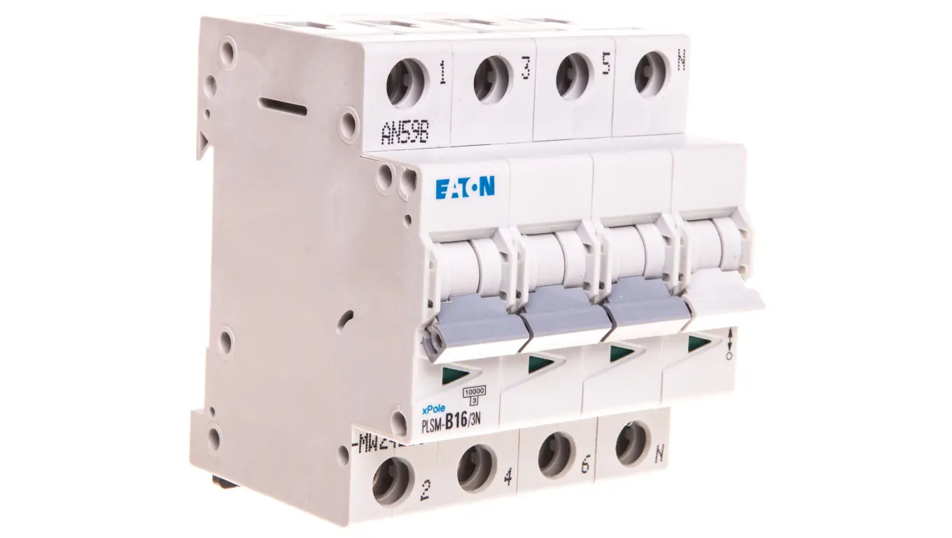 Power switch 3P+N B 16A 10kA