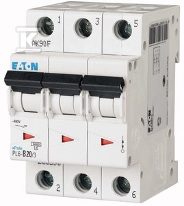 PL6-B20/3 OVERCURRENT SWITCH 6KA 286590 9007912538028