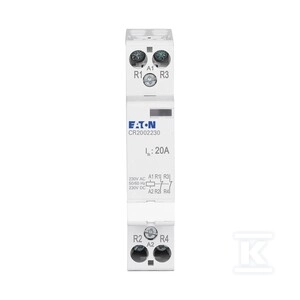CR installation contactor 20A 230V AC/DC