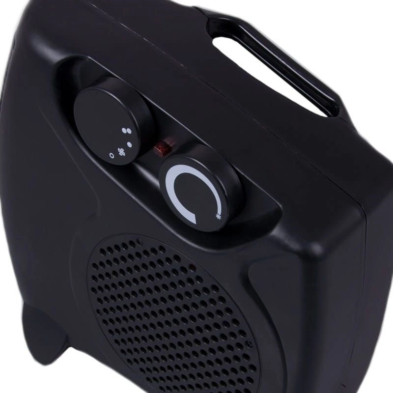 ELDOM FAN HEATER HL8C BLACK ELD-TE-002-01