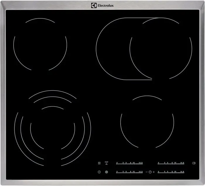 Electrolux EHF46547XK Black Built-in Ceramic hob