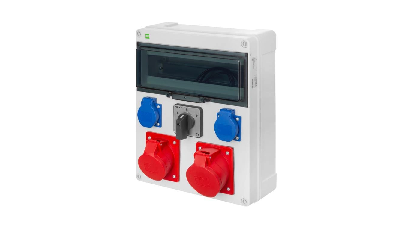 RS Construction Switchgear IP44 13-Modules Switch