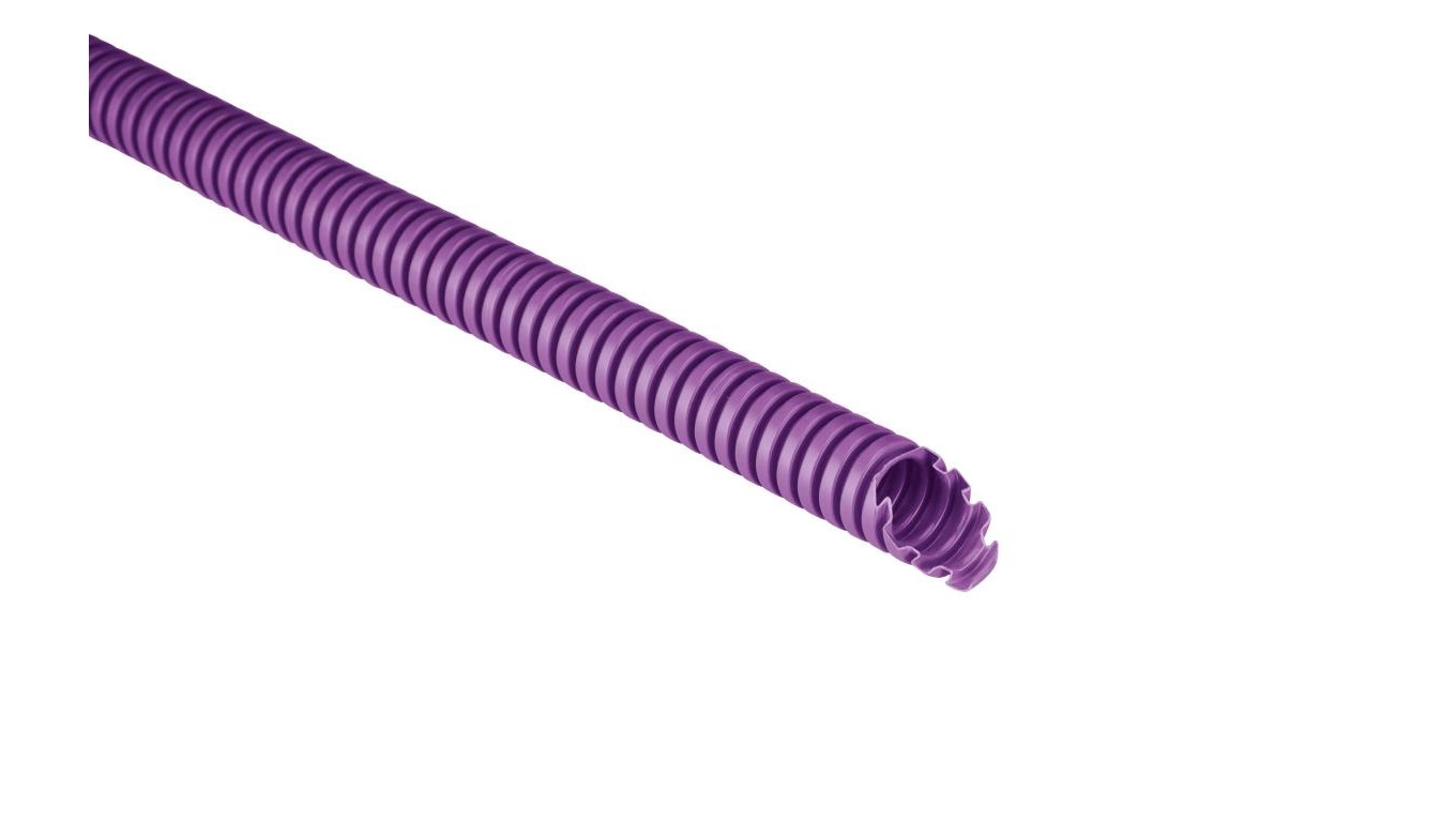 Corrugated pipe 750N purple self-gasnaca PV