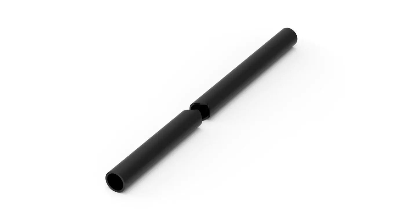Installation pipe for cooping machine 3000x40mm