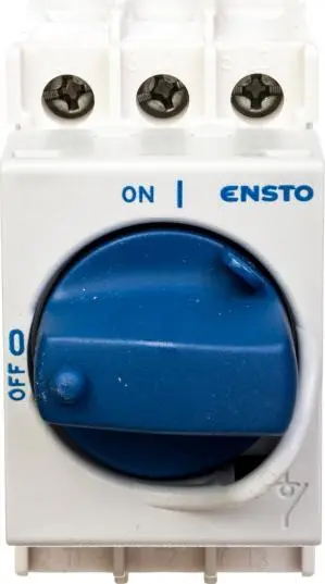 Ensto 3P 40A isolation switch with