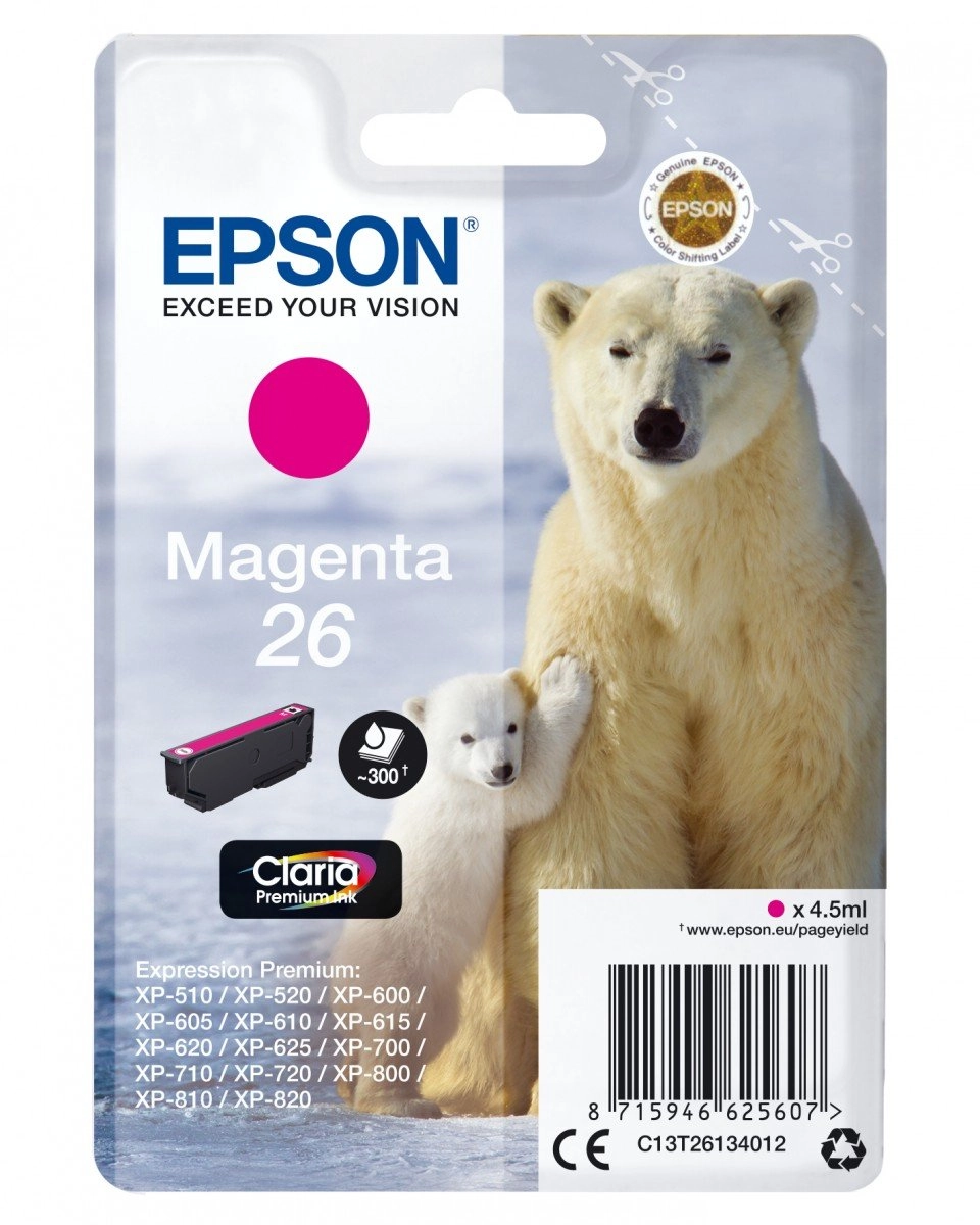 Epson Polar bear 26 Claria Premium