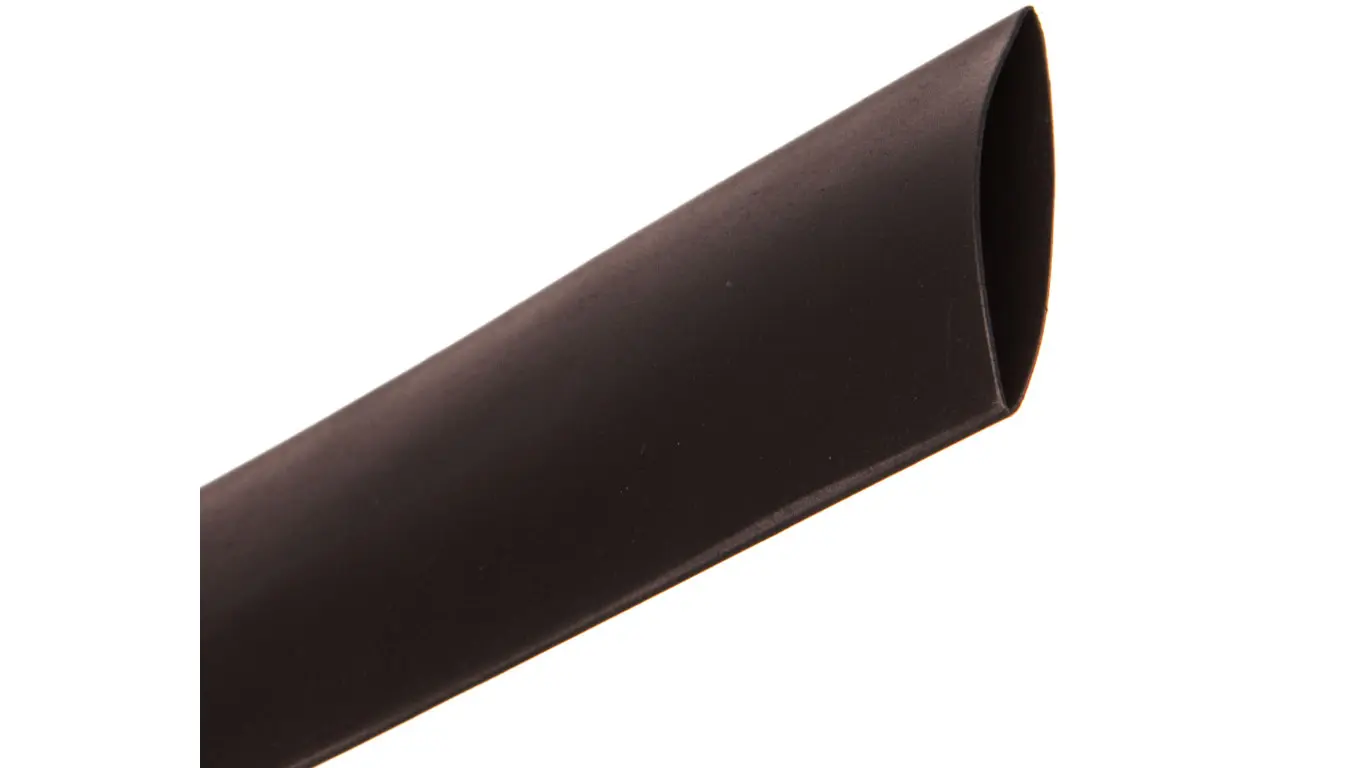 Thin wall heat shrink tube black