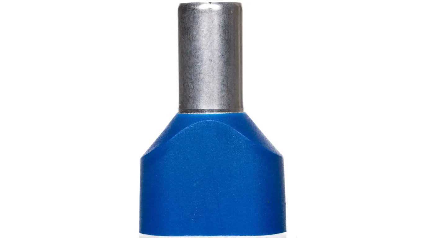 Erko Double ferrule terminal TV tin-plated