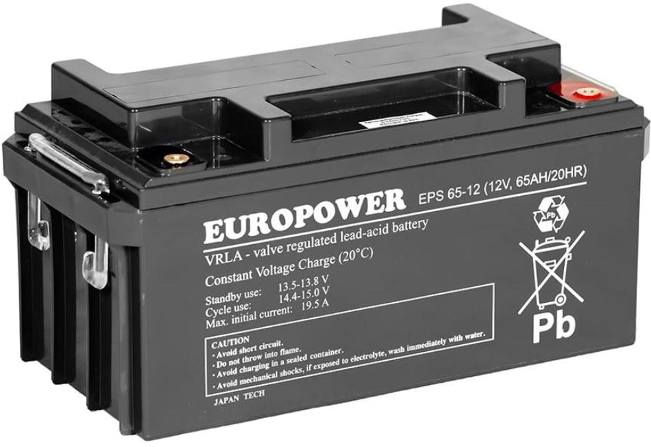 Europower EPS series AGM battery 12V