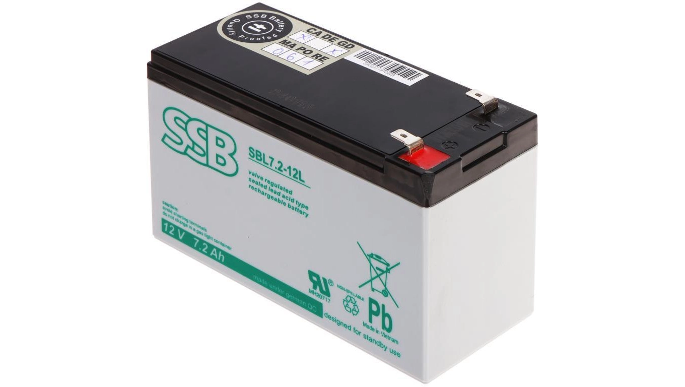 SSB Akumulator 12V/7.2Ah (SBL 7