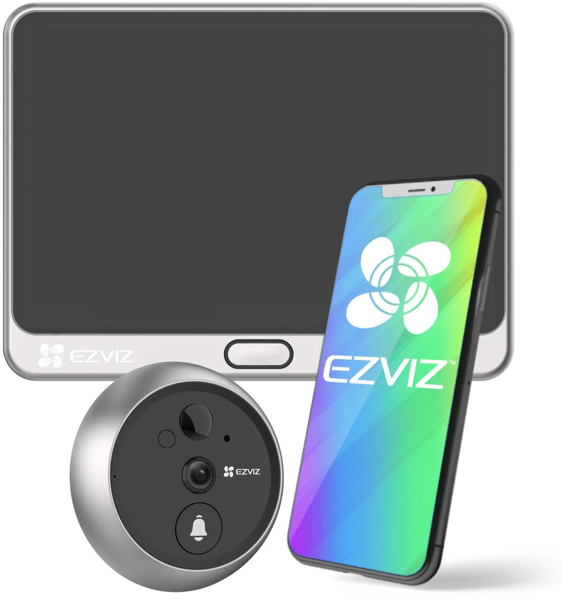 EZVIZ DP2 Wi-Fi door peephole 1/2