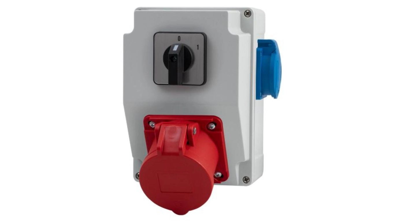 Installation kit with connector RS-KOMBI 32A/5p