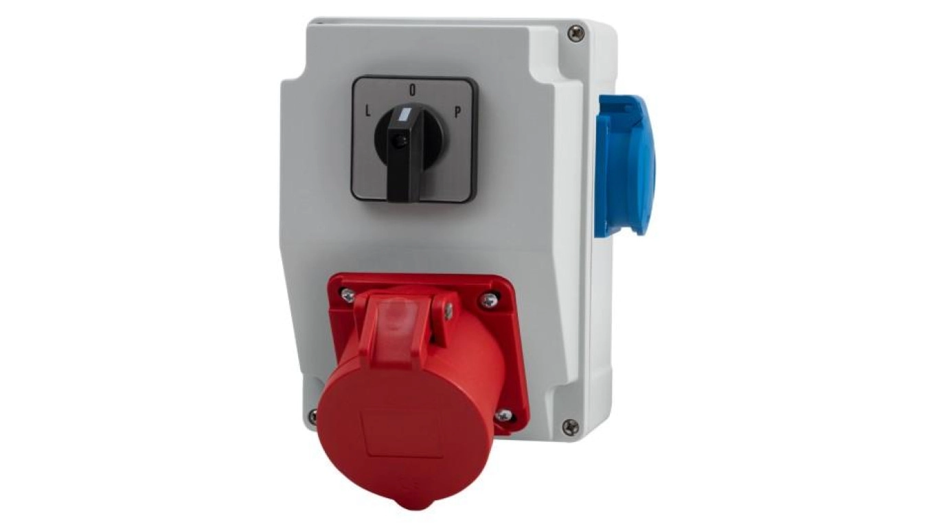 Installation kit with socket RS-KOMBI 16A/5p