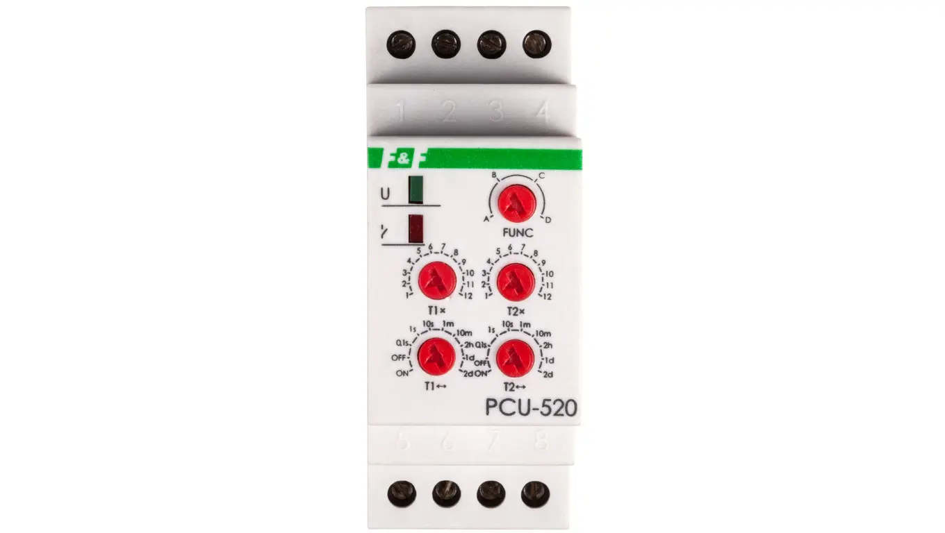 FF Timer relay 2P 8A 0