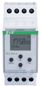 Digital yearly control clock 16A 1P