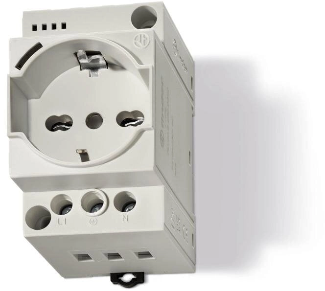 Modular electric universal service socket with