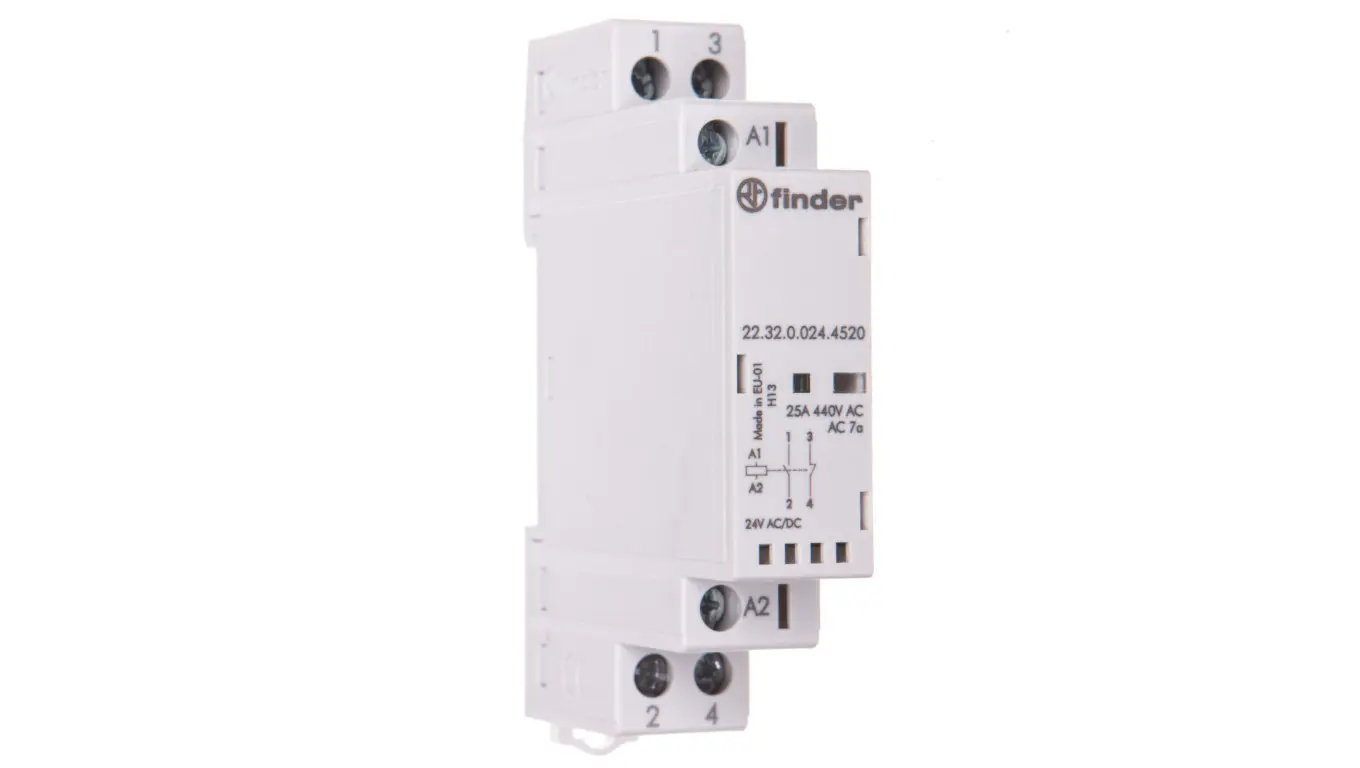 Finder 22 Series Contactor  24 V