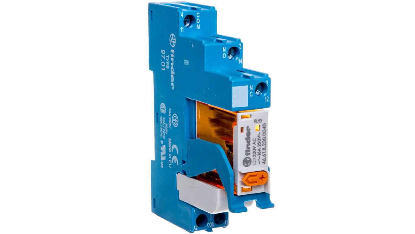 Clutching transmitter module 1P 16A 230V