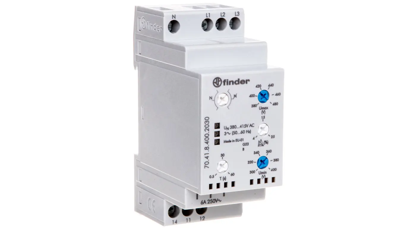 Finder Voltage Control Transmitter 3-Phase Control