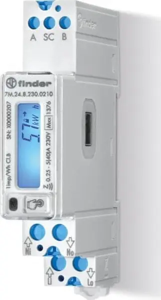 Finder Two Way Single Phase Energy