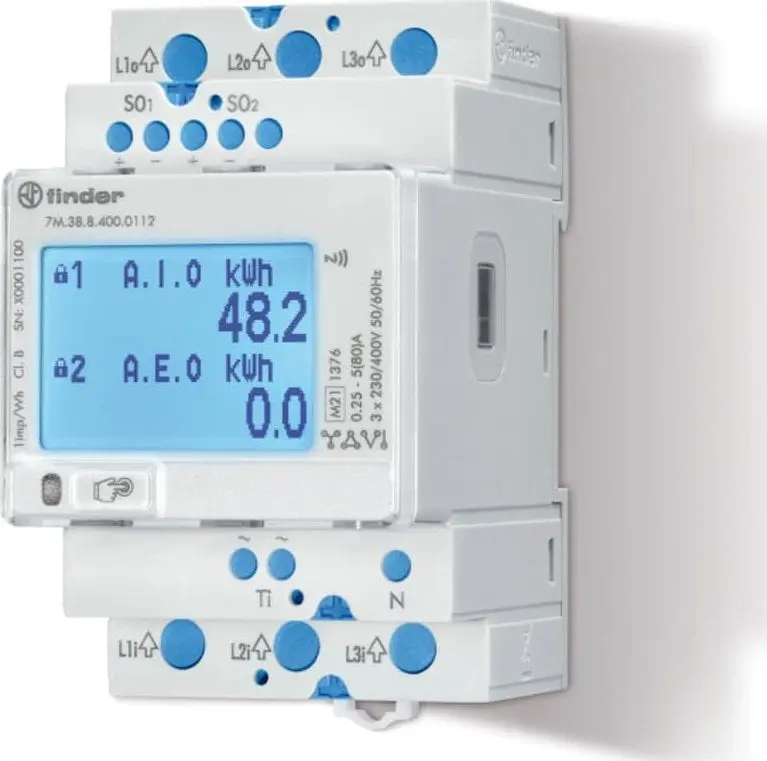 Finder Two Way Three Phase Energy