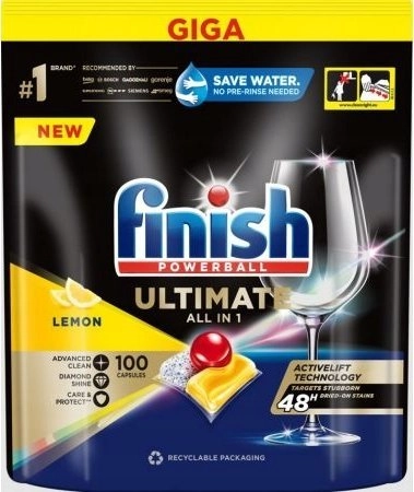 Finish Tabletki do zmywarki Powerball Ultimate