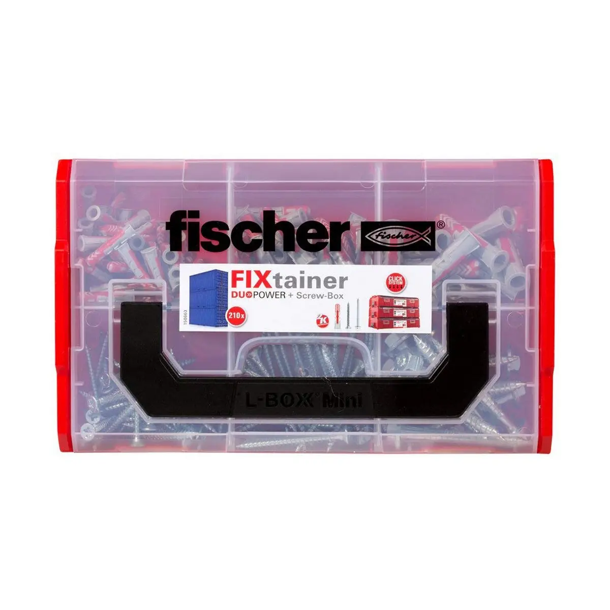 FISCHER FIXTAINER DOWEL SET DUOPOWER+SCREWS 1791688