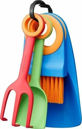 FISKARS ZESTAW 4 NARZĘDZI DZIECIĘCYCH MYFIRST