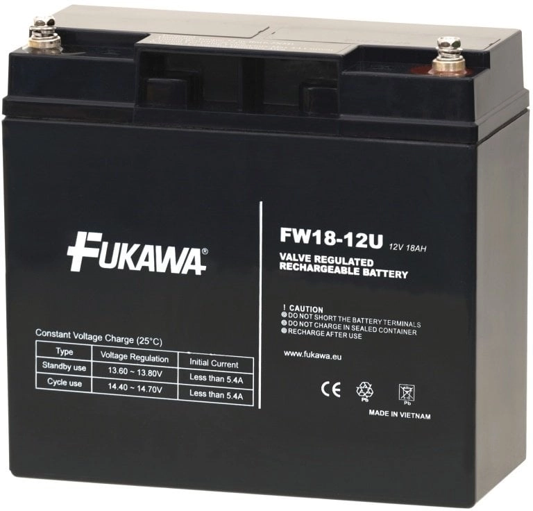 Akumulátor FUKAWA FW 18-12U (12V 18Ah)