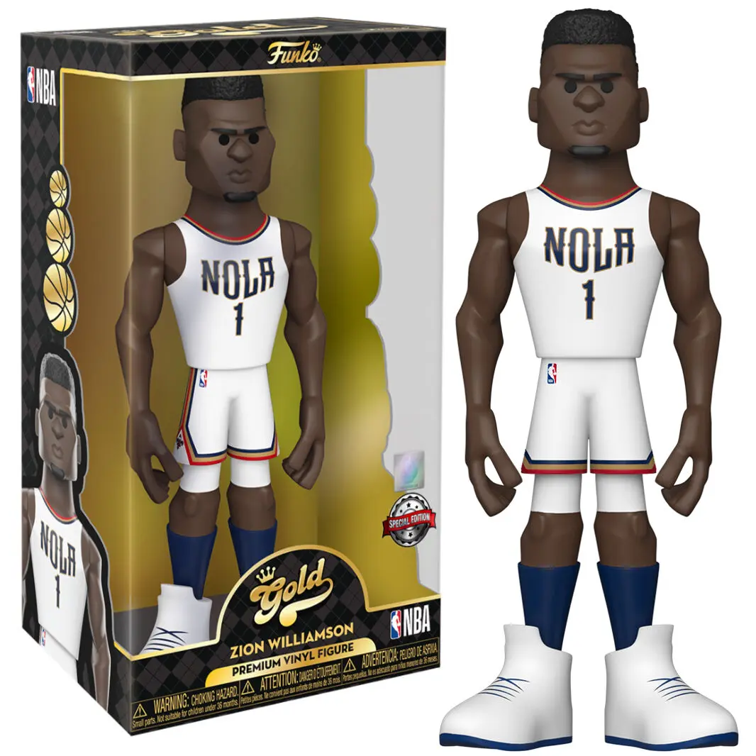 Vinyl Gold figure NBA Zion Williamson