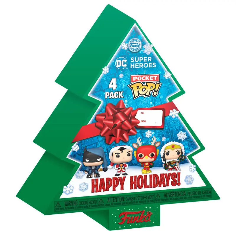 Pocket POP pack 4 figures DC