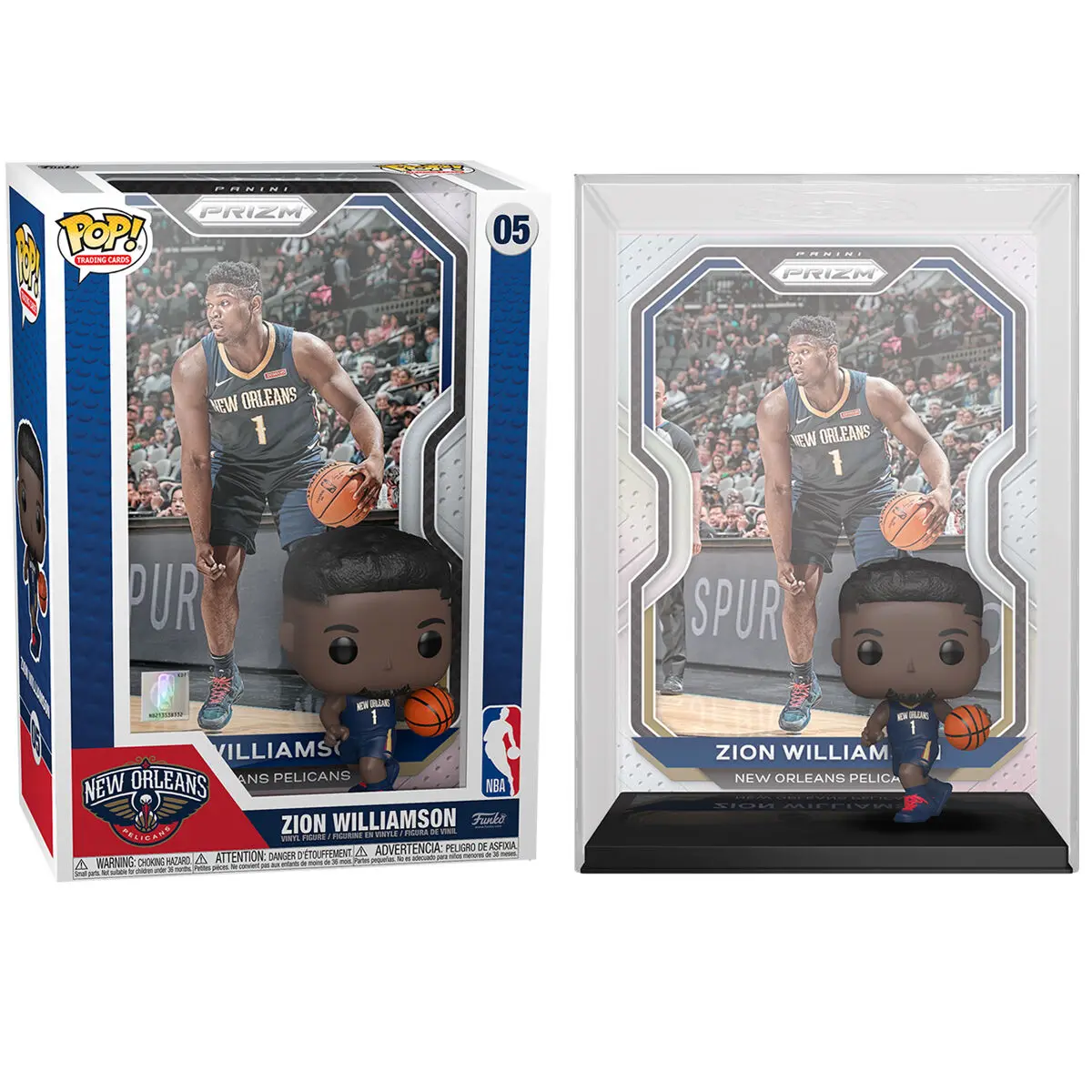 POP figure Trading Cards NBA Zion