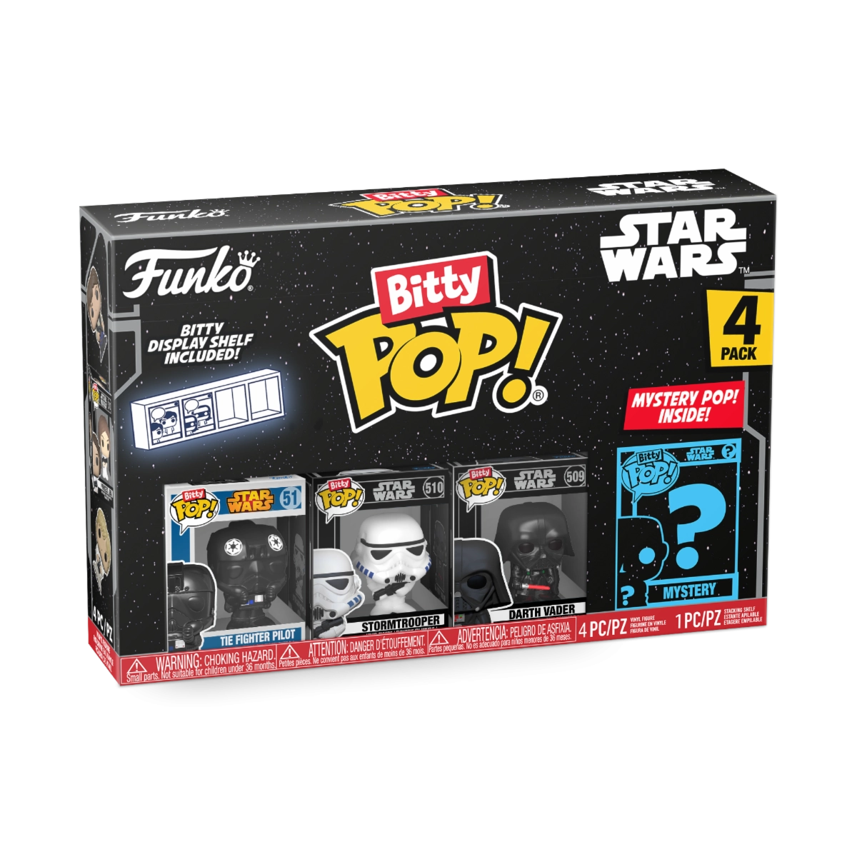 Blister 4 figures Bitty POP Sar