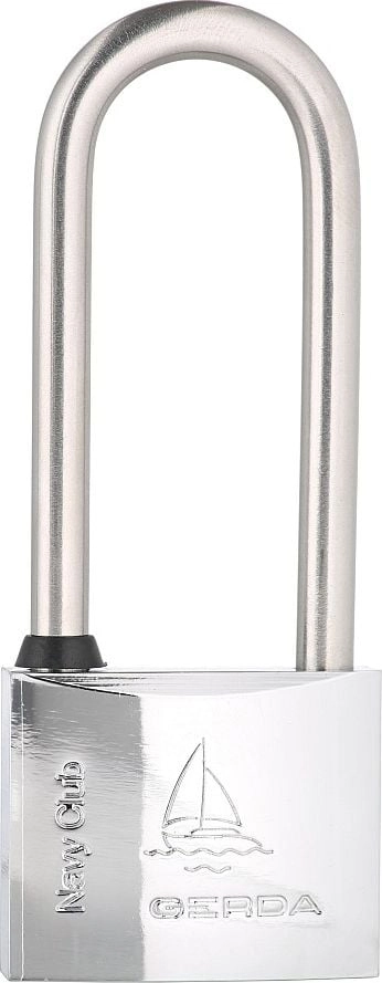 STAINLESS STEEL PADLOCK CHROME 50mm /