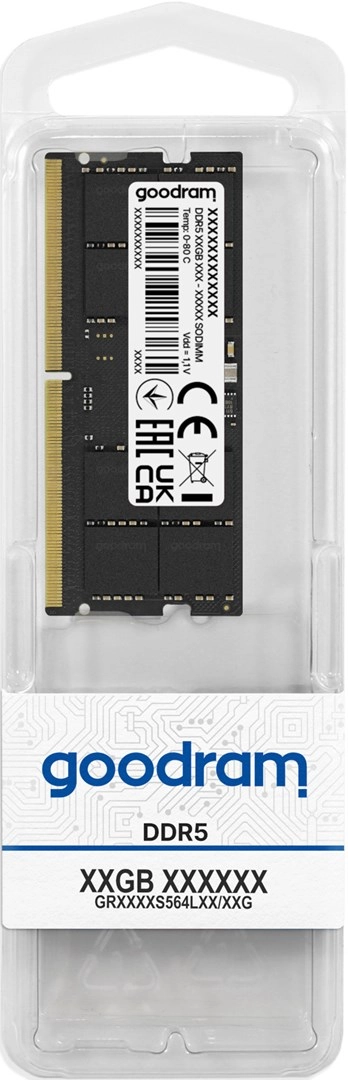 Pamięć do notebooka DDR5 SODIMM 8GB/5600