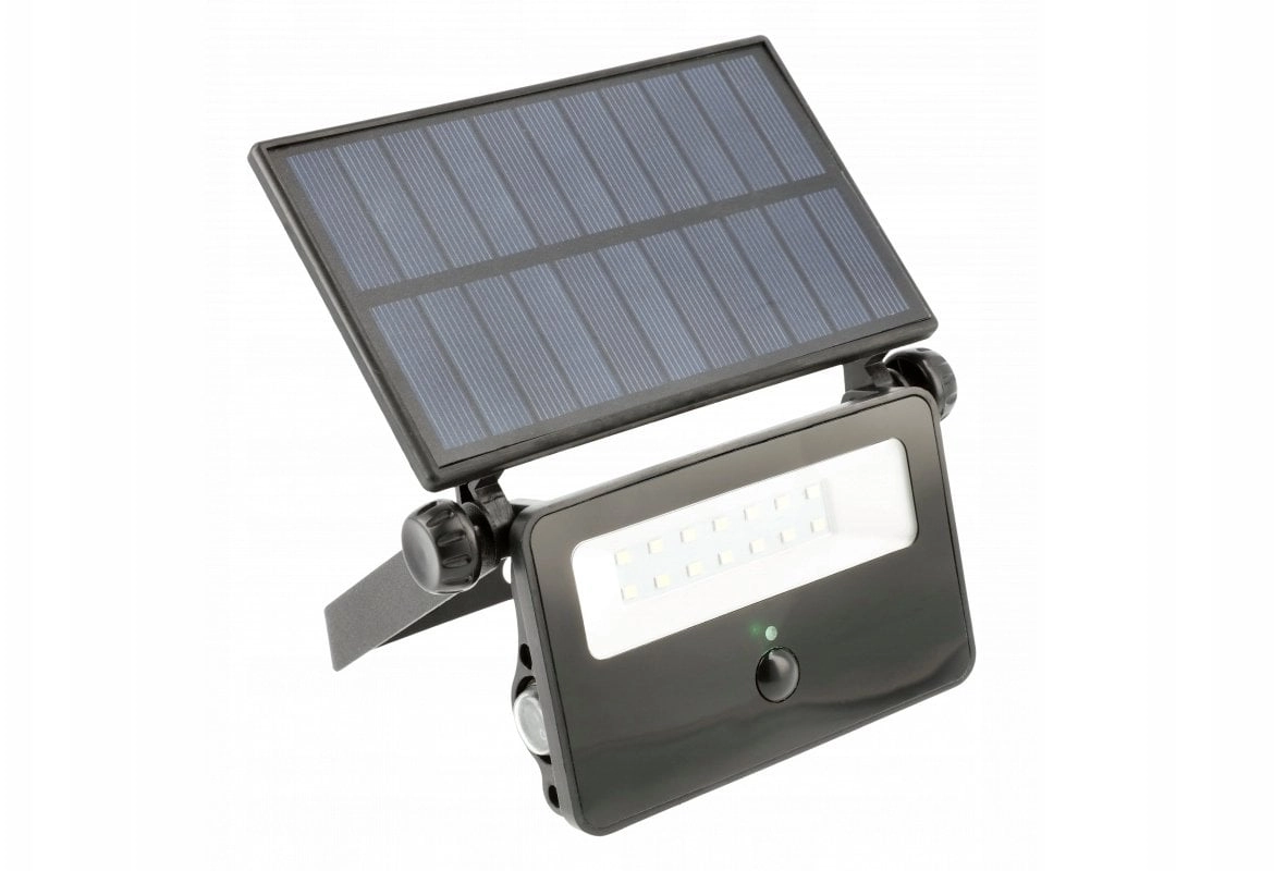 LUMOS solar LED floodlight with motion