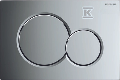 Rinse button Geberit Sigma 01 to