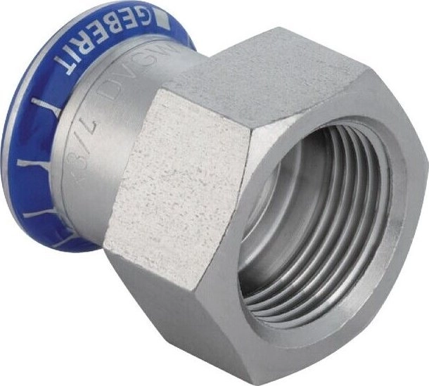 Geberit Mapress Edelstahl - GW adapter