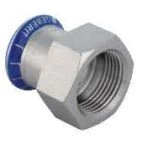 Geberit Mapress Edelstahl adapter with internal