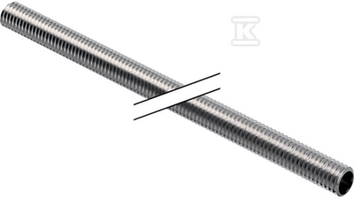 STEEL PIPE. GW1/2" L=200CM (CAN.HDPE)