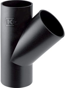 PE TEE BEVELED 45ST.D250/200 371