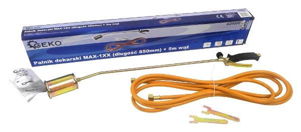 Geko Palnik dekarski MAX-1XX(dł.850mm)+5m wąż