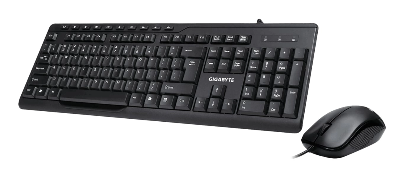 GIGABYTE KM6300 keyboard Mouse included USB
