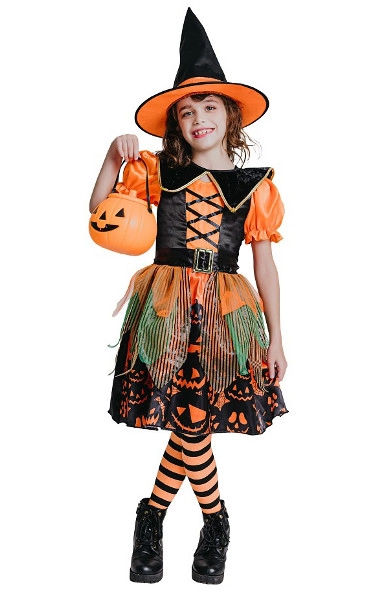 Pumpkin Witch set for children  size