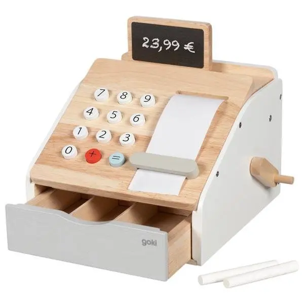 Wooden store cash register 4013594514811