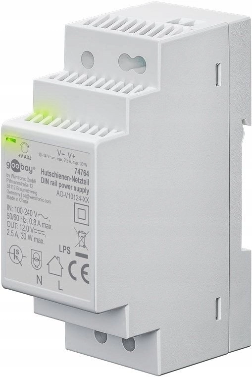 DIN rail power supply 12 V