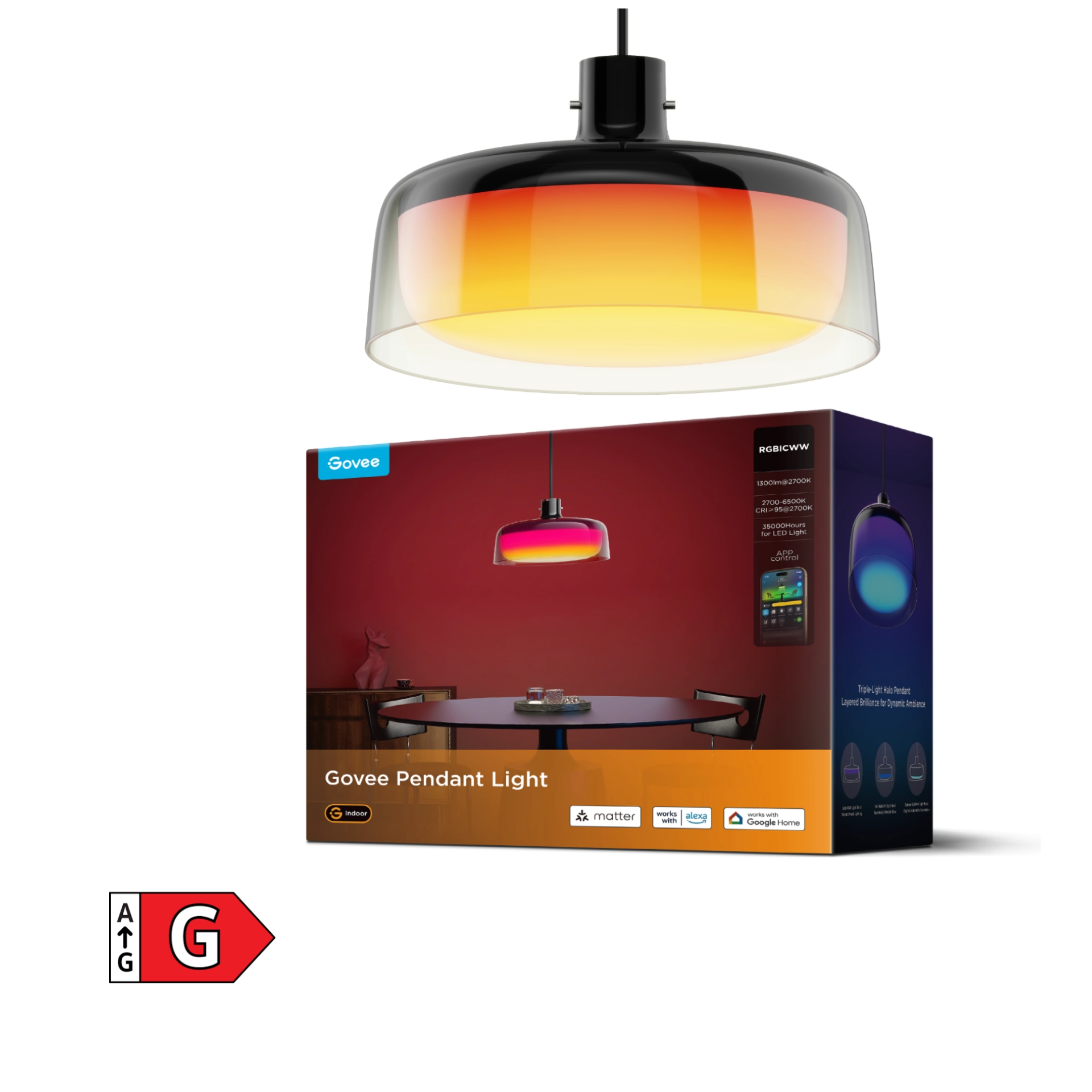 Govee H60C1 Pendant Light  Lampa sufitowa
