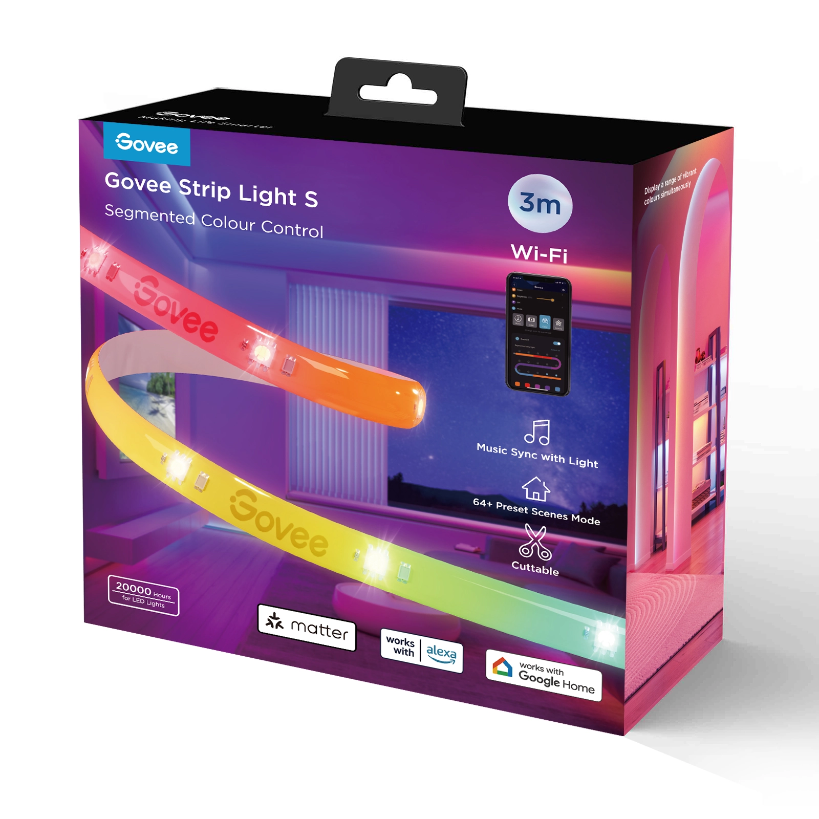 Govee H612F Smart light strip Wi-Fi/Bluetooth